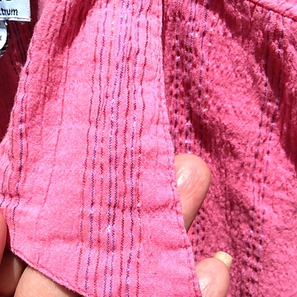 JUST REDUCED.  Sleeveless Pink Top (2X) - Picture 2 of 6